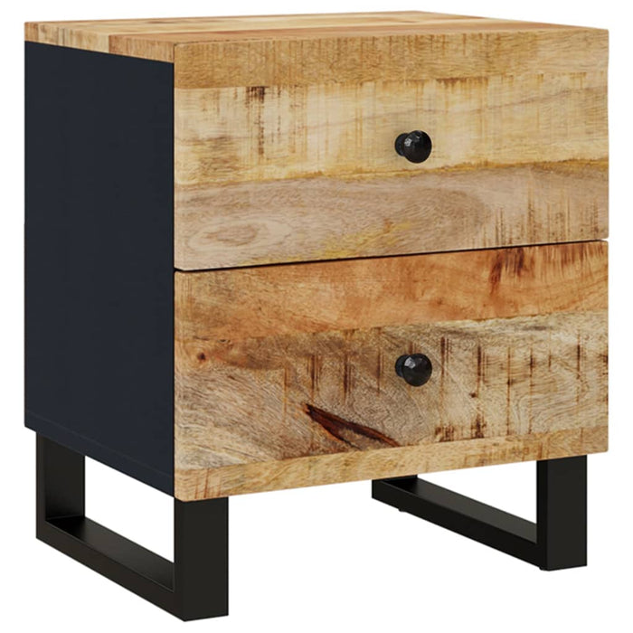 Bedside Cabinets 2 pcs 40x33x46 cm Solid Wood Mango