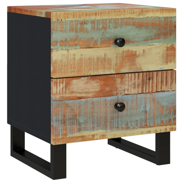 Bedside Cabinet 40x33x46 cm Solid Wood Reclaimed