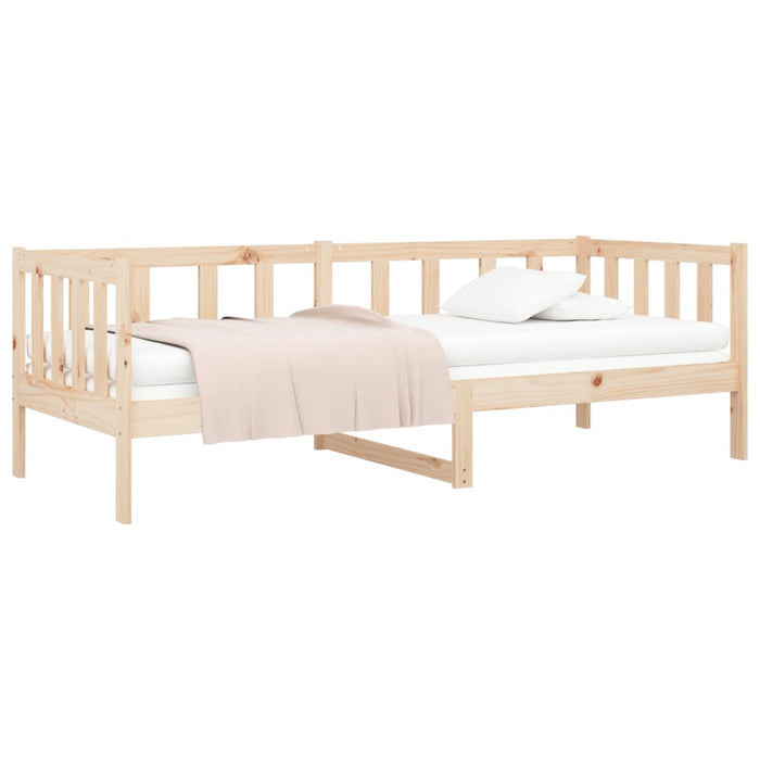 Day Bed without Mattress 90x190cm Solid Wood Pine