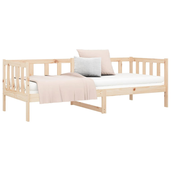 Day Bed without Mattress 90x190cm Solid Wood Pine