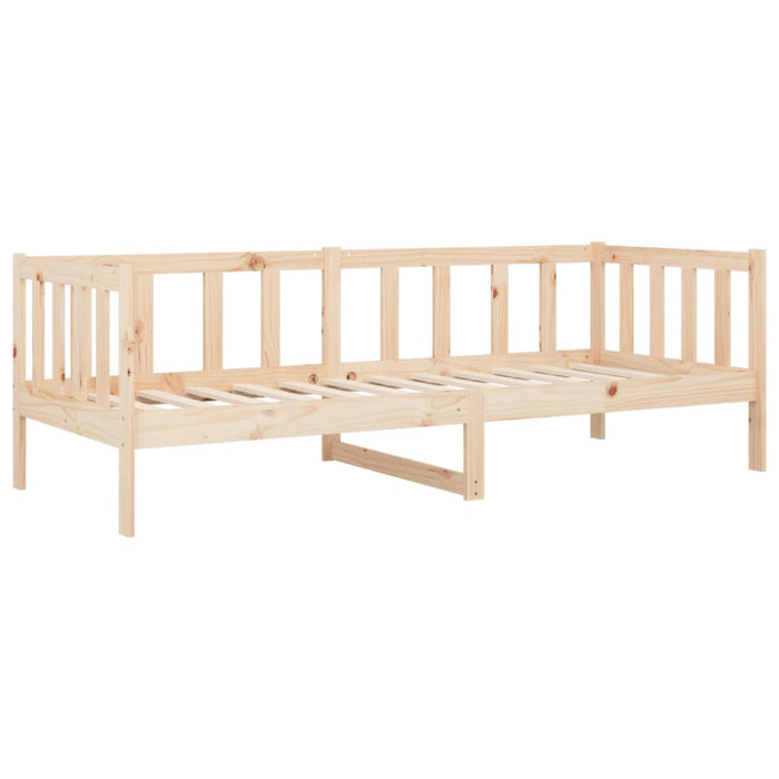 Day Bed without Mattress 90x190cm Solid Wood Pine