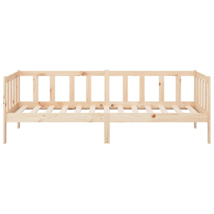 Day Bed without Mattress 90x190cm Solid Wood Pine