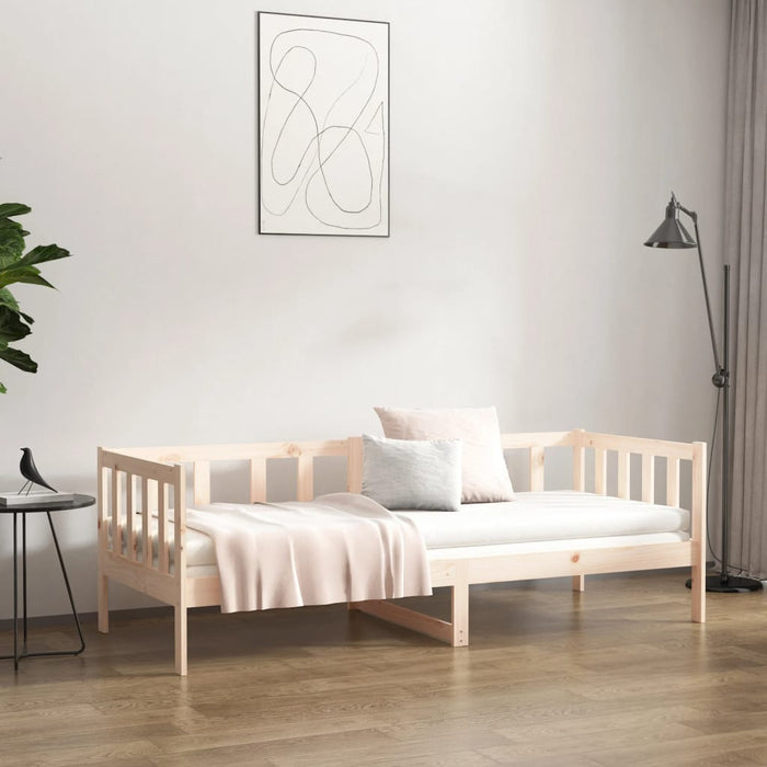 Day Bed without Mattress 80x200cm Solid Wood Pine