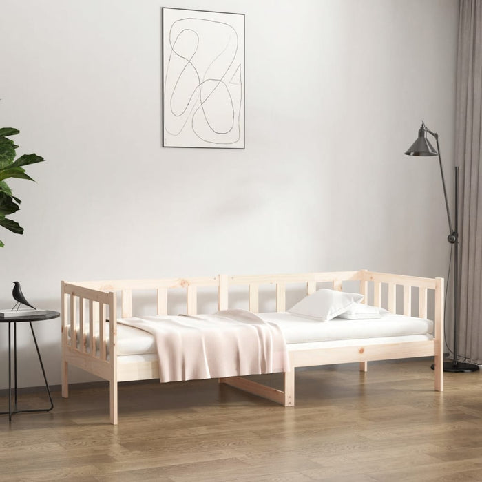 Day Bed without Mattress 80x200cm Solid Wood Pine