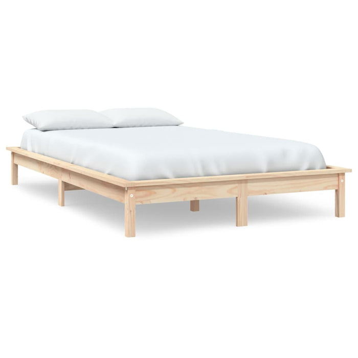 820536 vidaXL Bed Frame without Mattress 120x200 cm Solid Wood