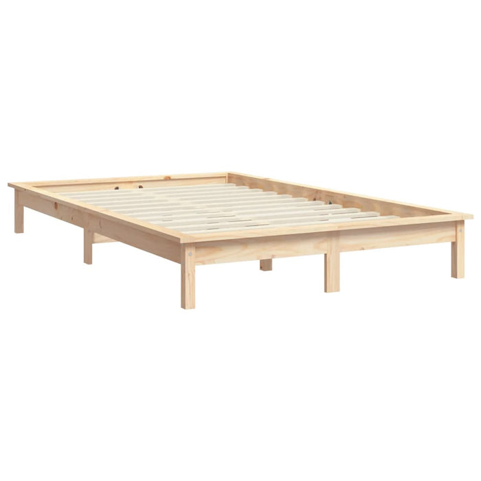 820536 vidaXL Bed Frame without Mattress 120x200 cm Solid Wood