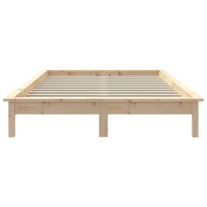 820536 vidaXL Bed Frame without Mattress 120x200 cm Solid Wood