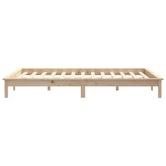 820536 vidaXL Bed Frame without Mattress 120x200 cm Solid Wood