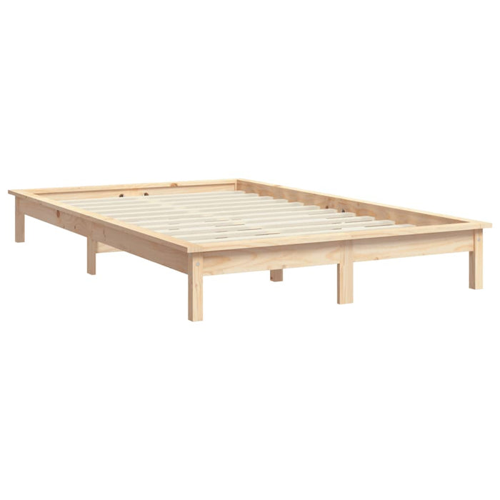 820541 vidaXL Bed Frame without Mattress 140x200 cm Solid Wood