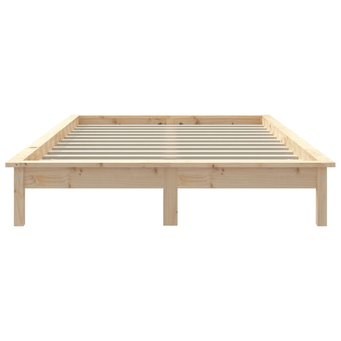 820541 vidaXL Bed Frame without Mattress 140x200 cm Solid Wood