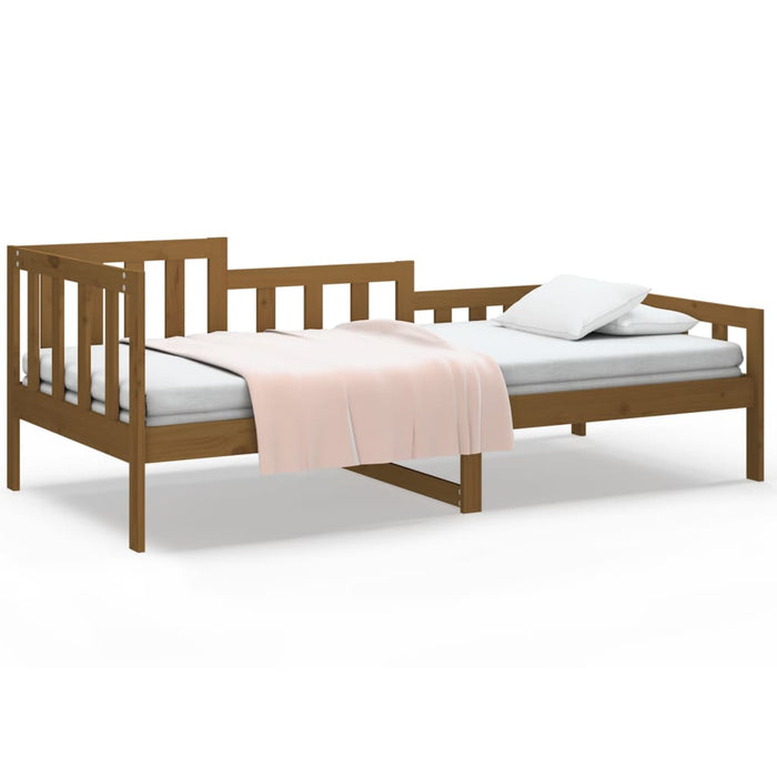 Day Bed without Mattress Honey Brown 80x200 cm Solid Wood Pine