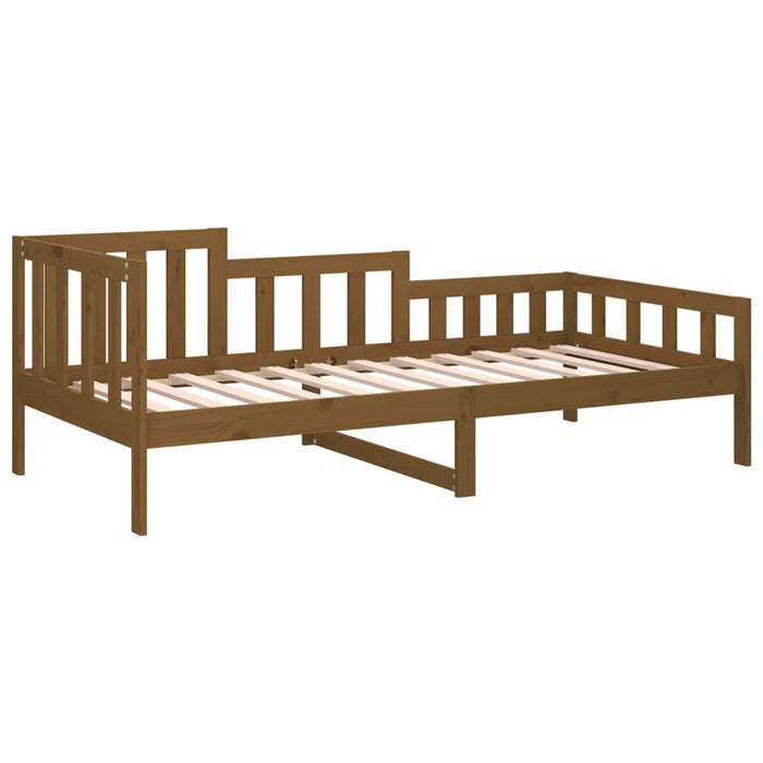 Day Bed without Mattress Honey Brown 80x200 cm Solid Wood Pine