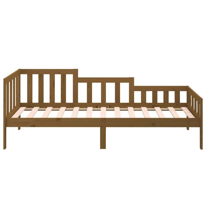 Day Bed without Mattress Honey Brown 80x200 cm Solid Wood Pine