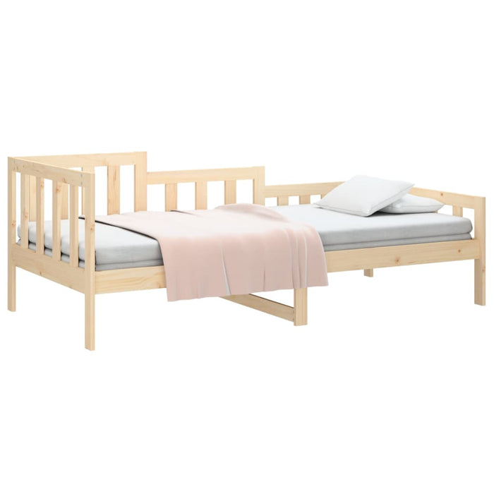 Day Bed without Mattress 90x200 cm Solid Wood Pine