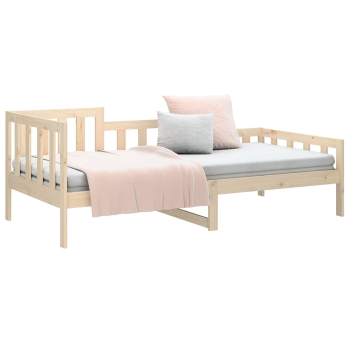 Day Bed without Mattress 90x200 cm Solid Wood Pine