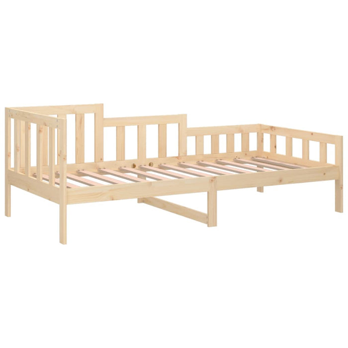 Day Bed without Mattress 90x200 cm Solid Wood Pine