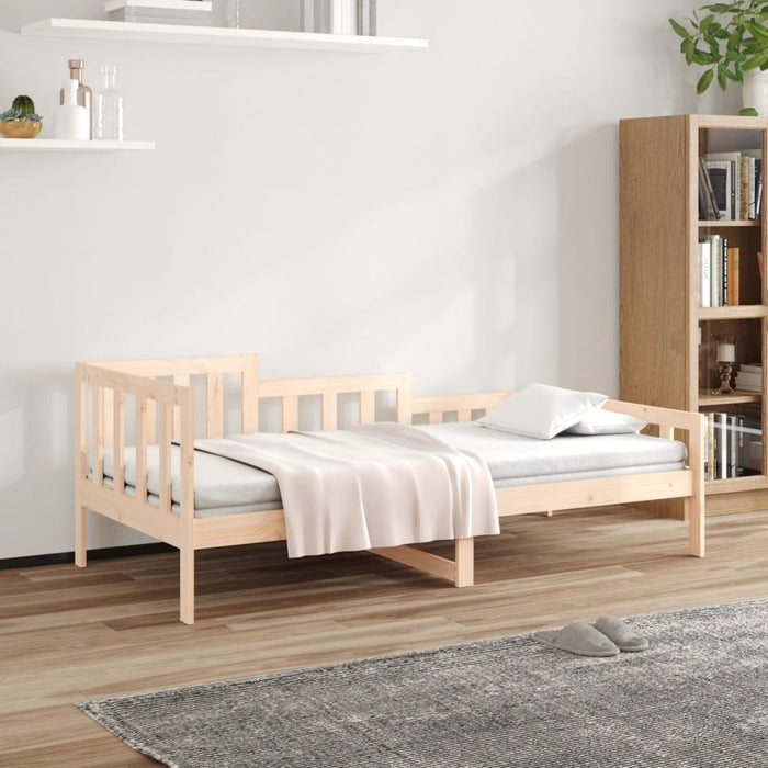 Day Bed without Mattress 90x200 cm Solid Wood Pine