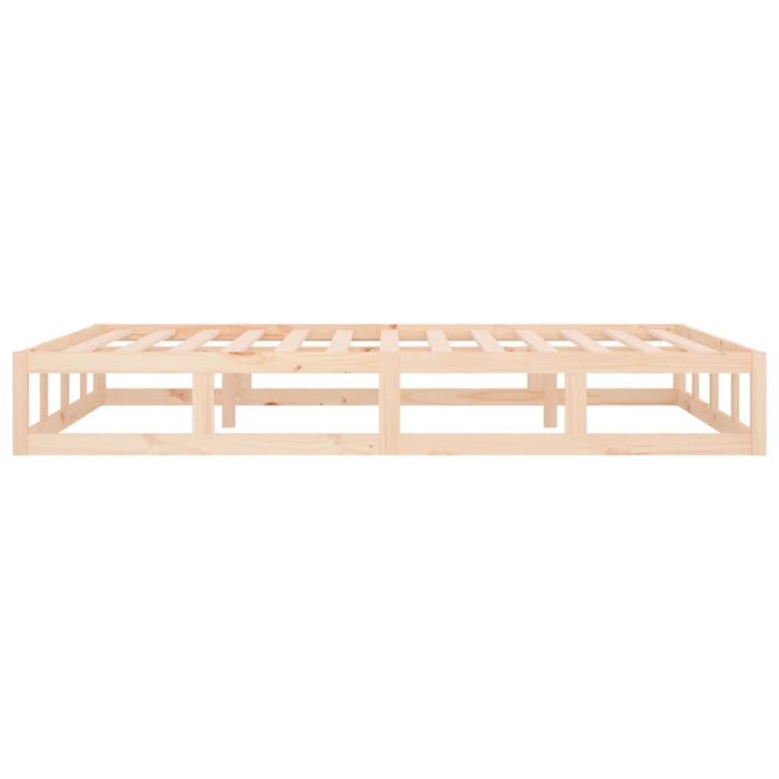 Bed Frame without Mattress 180x200 cm Super King Super King Size Solid Wood