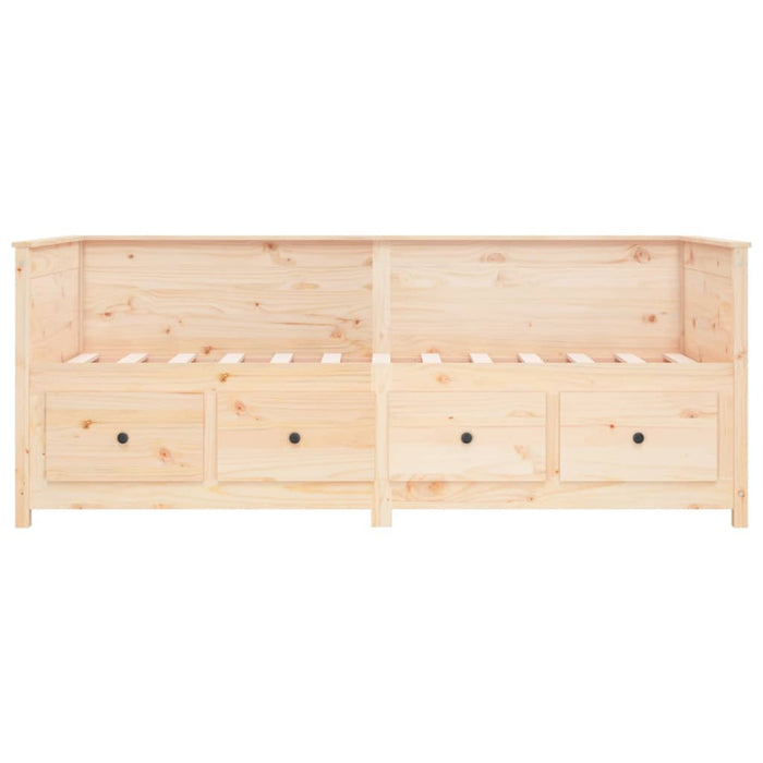 Day Bed without Mattress 80x200 cm Solid Wood Pine