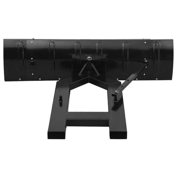 Snow Plough for Forklift 150x38 cm Black