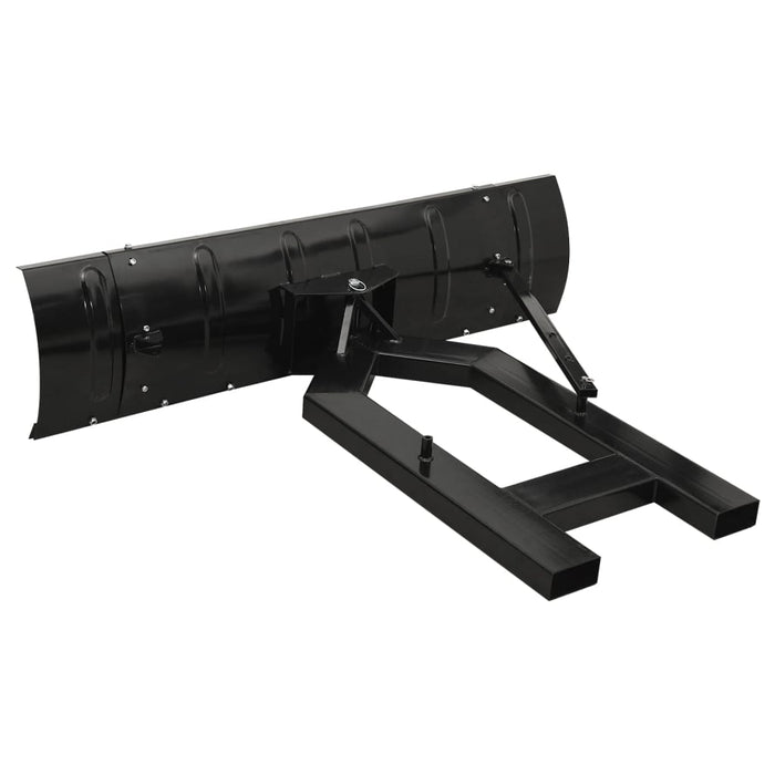 Snow Plough for Forklift 150x38 cm Black