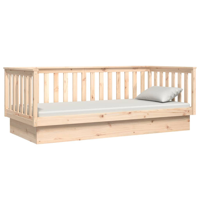 Day Bed without Mattress 100x200 cm Solid Wood Pine