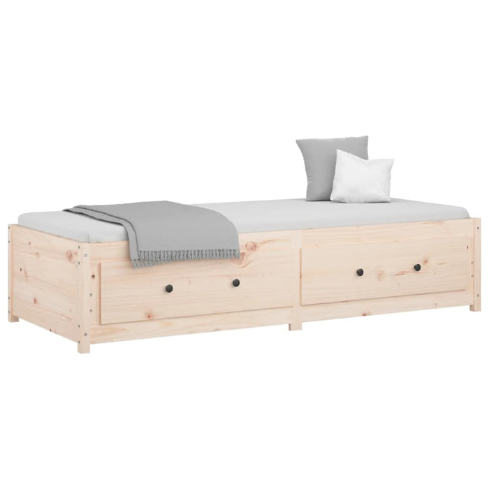 Day Bed without Mattress 90x200 cm Solid Wood Pine