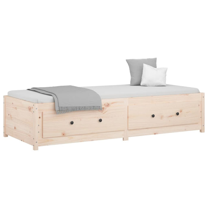 Day Bed without Mattress 90x190 cm Single Single Solid Wood Pine