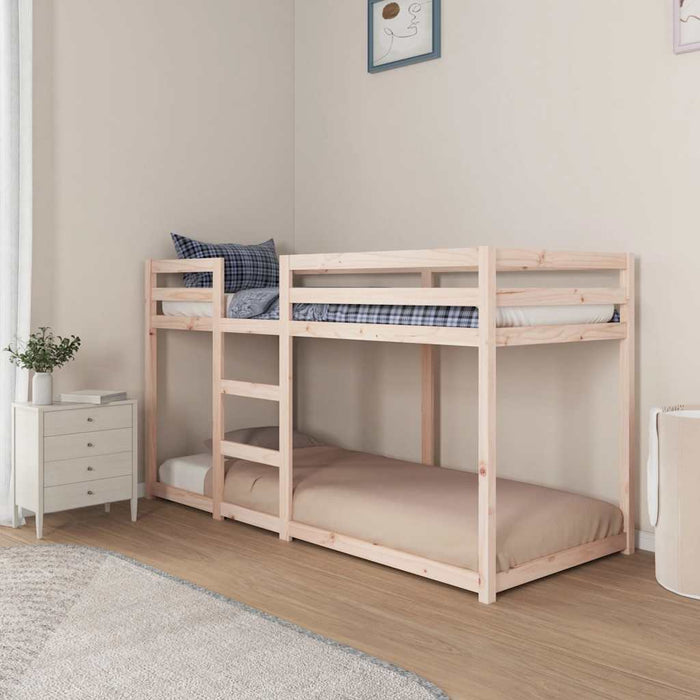 Bunk Bed without Mattress 80x200 cm Solid Wood Pine