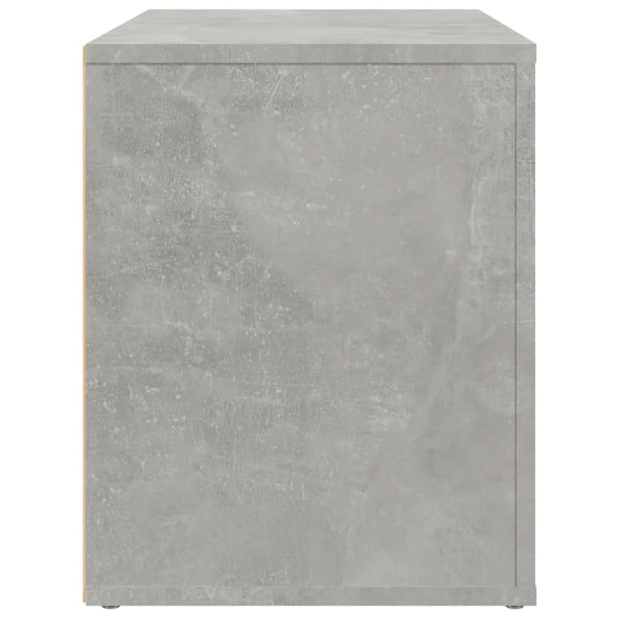 Noptiera Gri Beton 60x36x45 cm Lemn de Inginerie