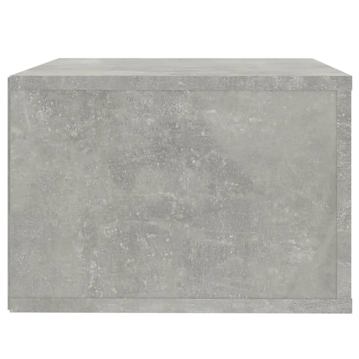 Нощно шкафче за стена Concrete Grey 50x36x25 см