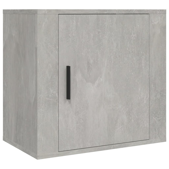 Нощно шкафче за стена Concrete Grey 50x30x47 см