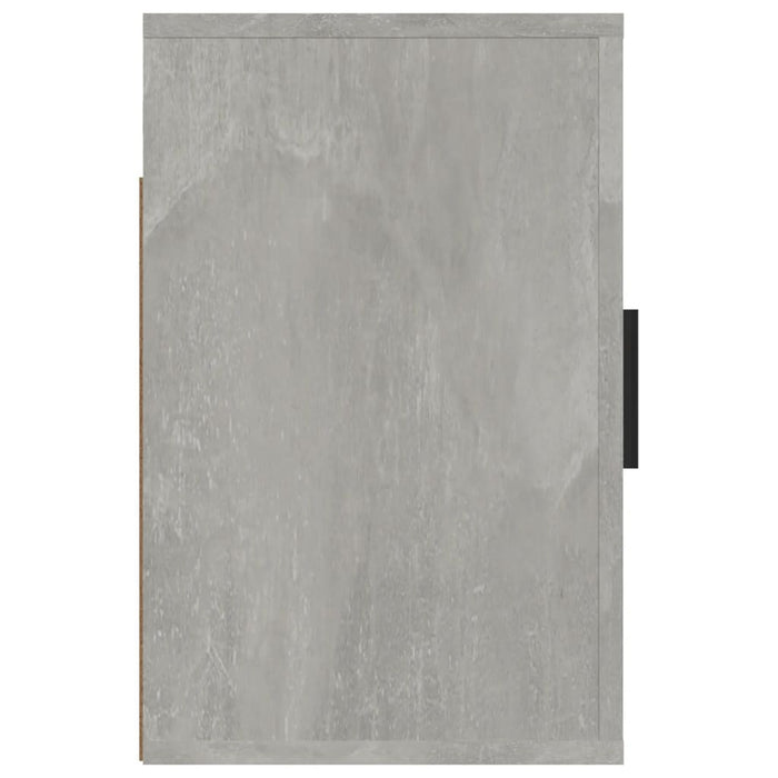 Нощно шкафче за стена Concrete Grey 50x30x47 см