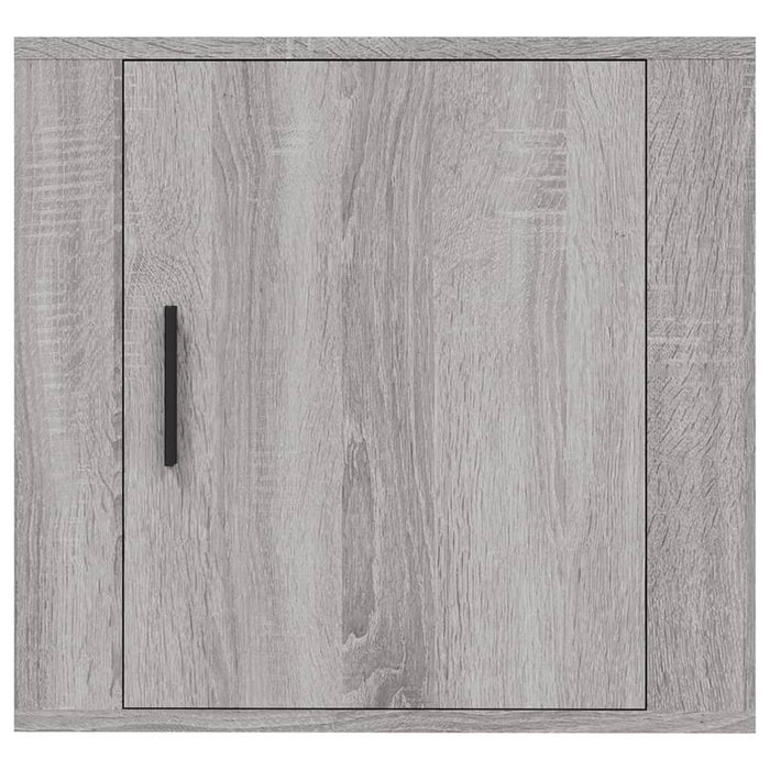 Wall-mounted Bedside Cabinet Grey Sonoma 50x30x47 cm