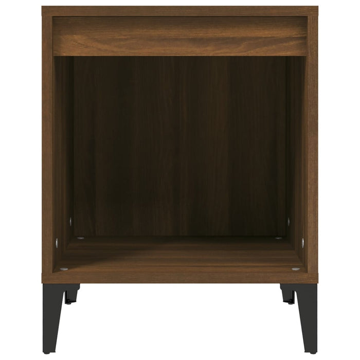 Bedside Cabinets 2 pcs Brown Oak 40x35x50 cm