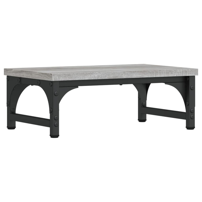 Monitor Stand Grey Sonoma 37x23x14 cm Engineered Wood