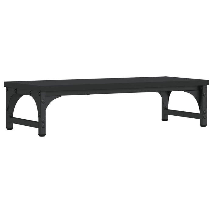 Monitor Stand Black 55x23x14 cm Engineered Wood