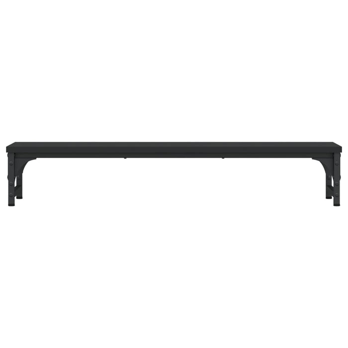 Monitor Stand Black 85x23x15.5 cm Engineered Wood