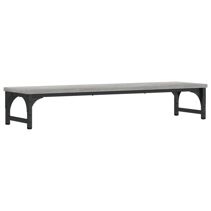 Monitor Stand Grey Sonoma 85x23x15.5 cm Engineered Wood