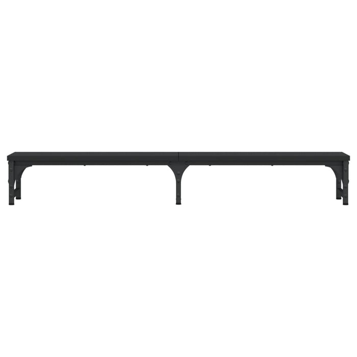 Monitor Stand Black 105x23x15.5 cm Engineered Wood