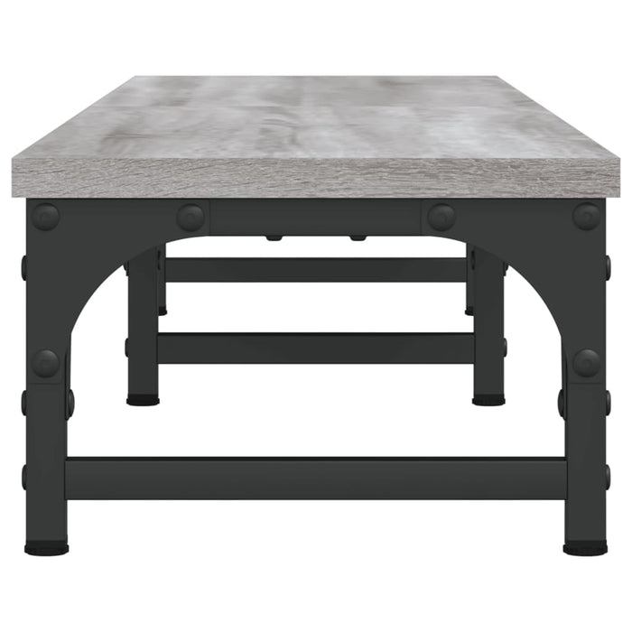 Monitor Stand Grey Sonoma 105x23x15.5 cm Engineered Wood