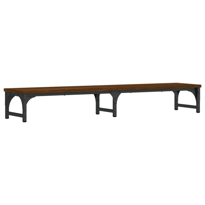 Monitor Stand Brown Oak 105x23x15.5 cm Engineered Wood