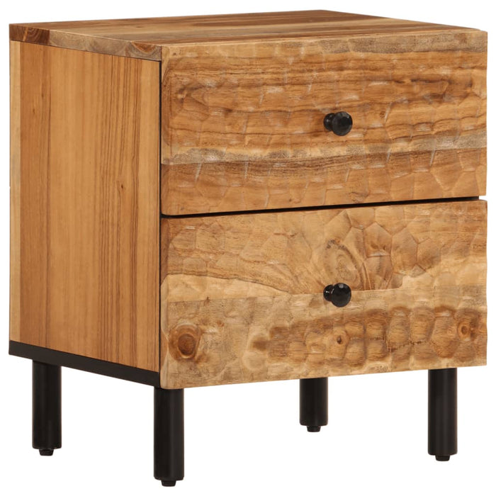 Bedside Cabinet 40x33x46 cm Solid Wood Acacia