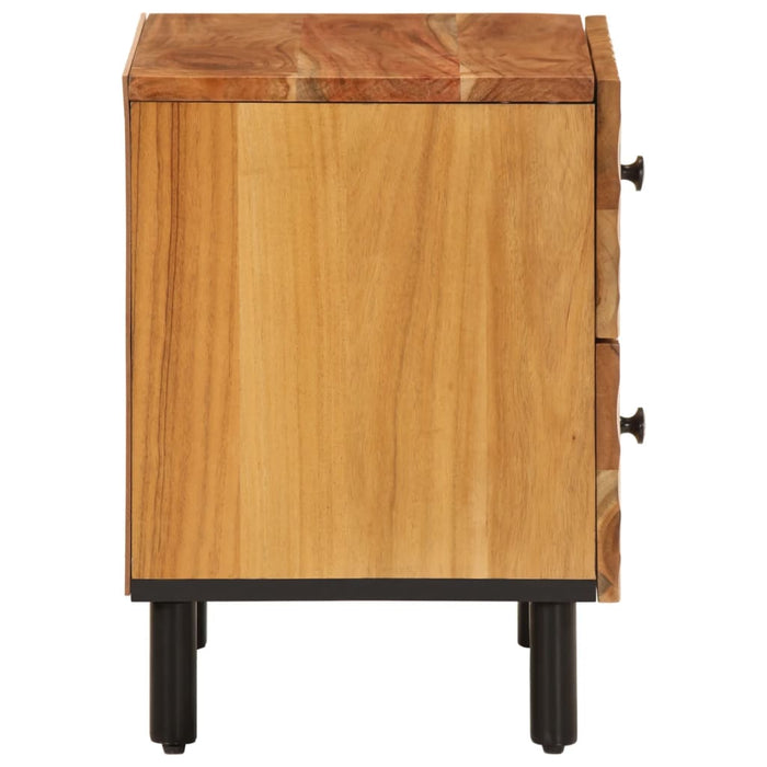 Bedside Cabinet 40x33x46 cm Solid Wood Acacia