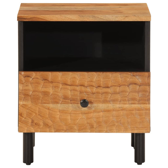 Bedside Cabinets 2 pcs 40x33x46 cm Solid Wood Acacia