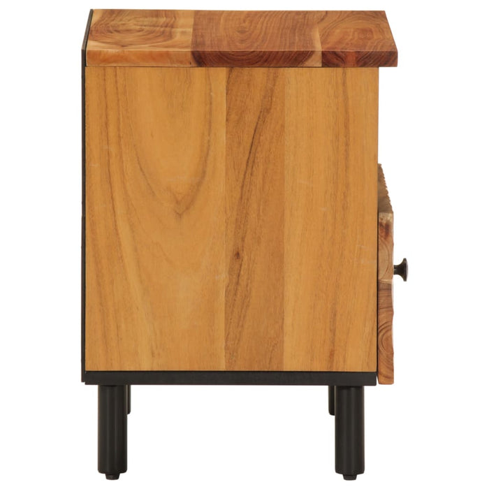 Bedside Cabinets 2 pcs 40x33x46 cm Solid Wood Acacia