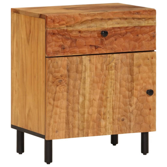 Bedside Cabinet 50x33x60 cm Solid Wood Acacia