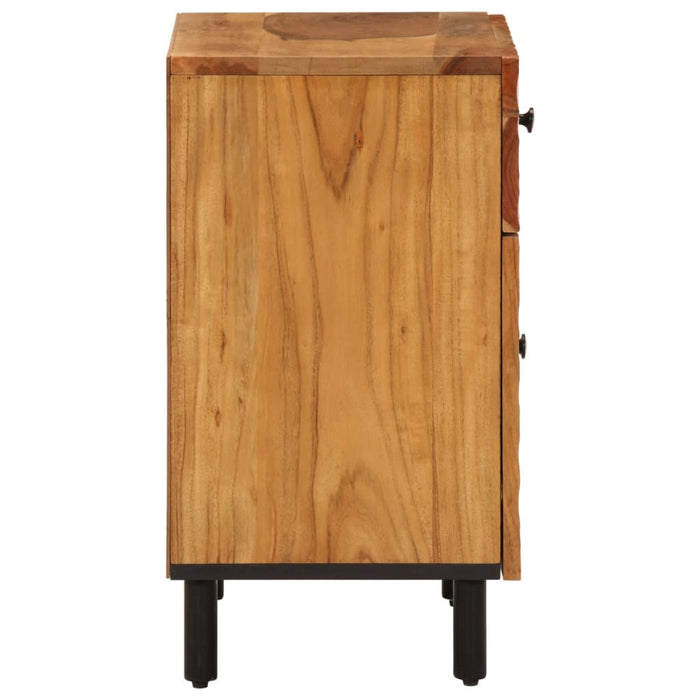 Bedside Cabinet 50x33x60 cm Solid Wood Acacia