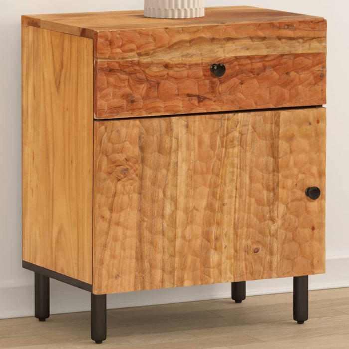 Bedside Cabinet 50x33x60 cm Solid Wood Acacia