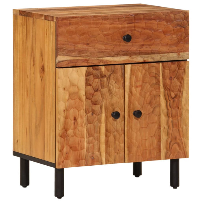 Bedside Cabinet 50x33x60 cm Solid Wood Acacia